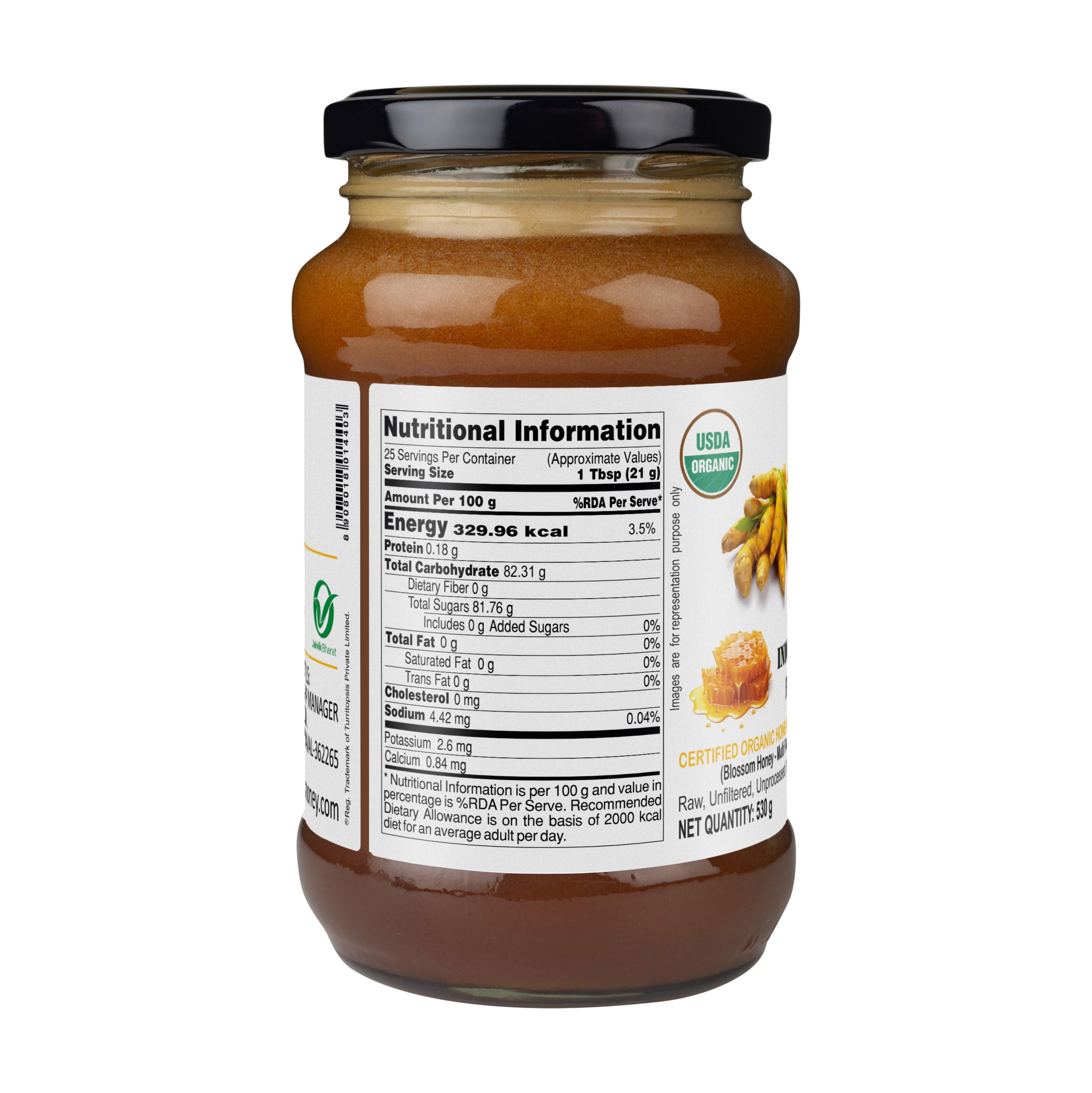 Value of Nutrition in Turmeric Honey