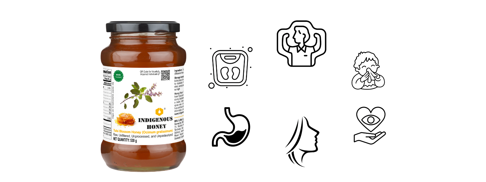 raw tulsi honey benefits